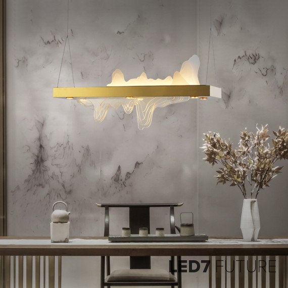 Loft Industry Modern - Iceberg Chandelier